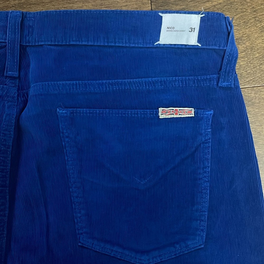NWOT, Hudson Jeans corduroy - Picture 6 of 7